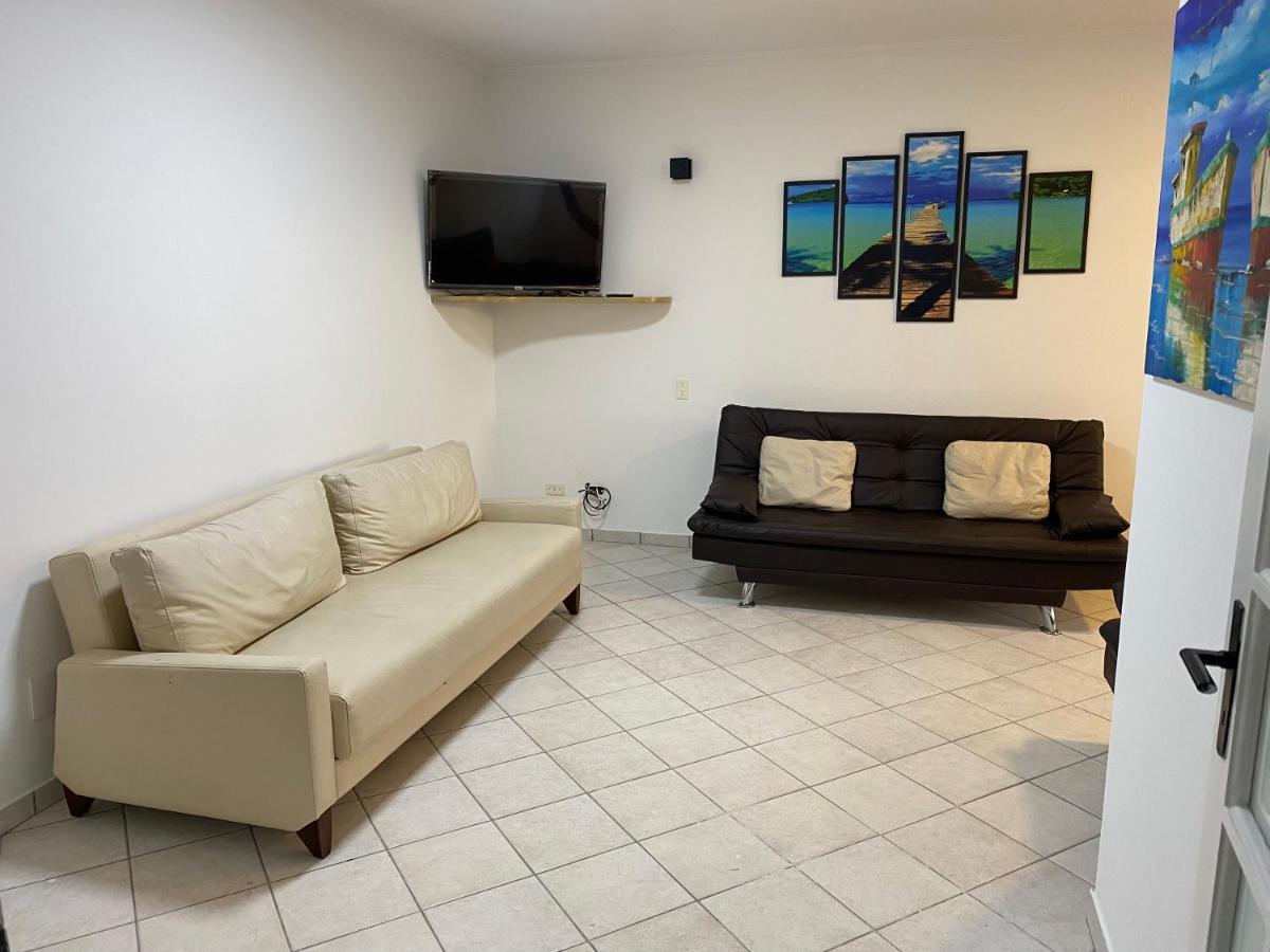 Cobertura Guaruja Apto Com Jacuzzi E Churrasqueira Exterior photo