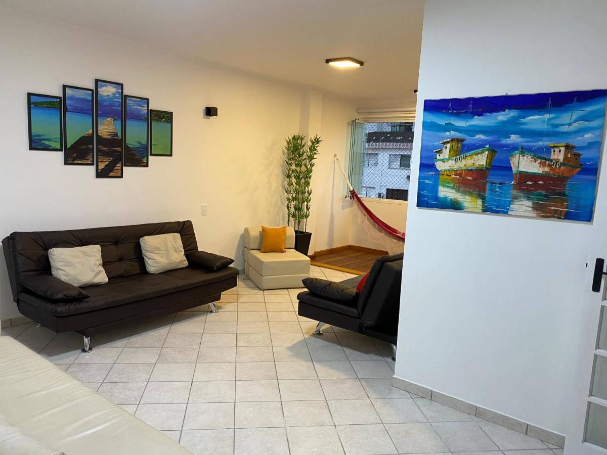 Cobertura Guaruja Apto Com Jacuzzi E Churrasqueira Exterior photo